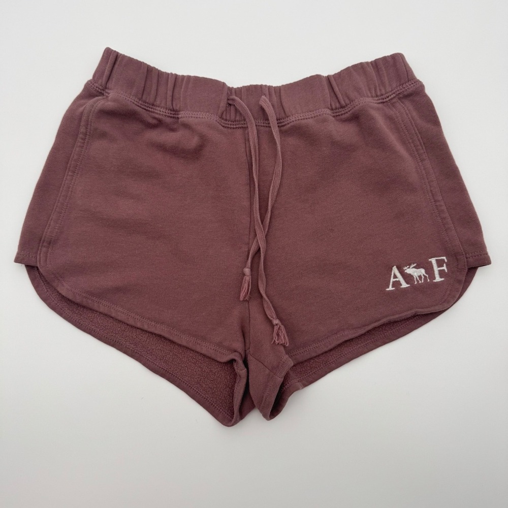 Abercrombie & Fitch Soft A&F Collection Mauve Sweat Shorts XS